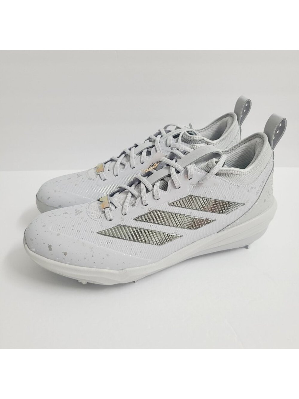 NEW Adidas Adizero Impact 2.0 Baseball Cleats JQ2087 Size 12 Gray